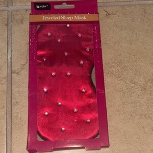 Jeweled Sleep Mask - Pink